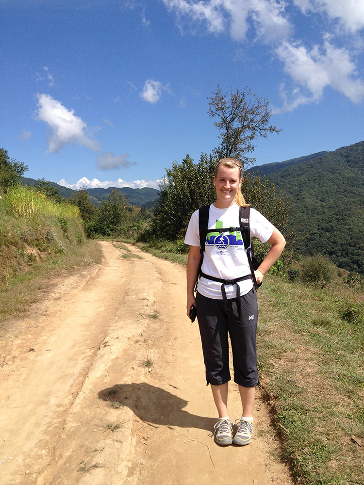 katie-in-nepal-volunteer