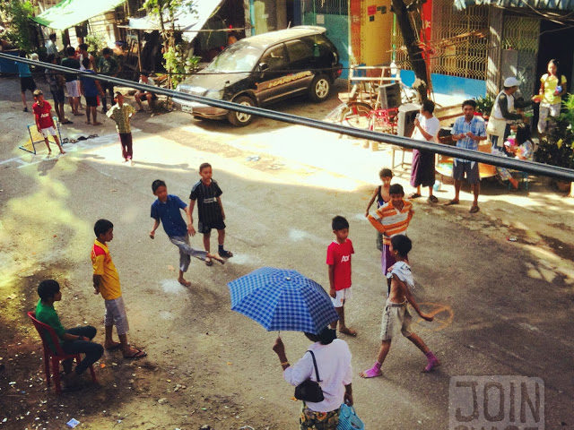 Independence Day in Yangon, Myanmar