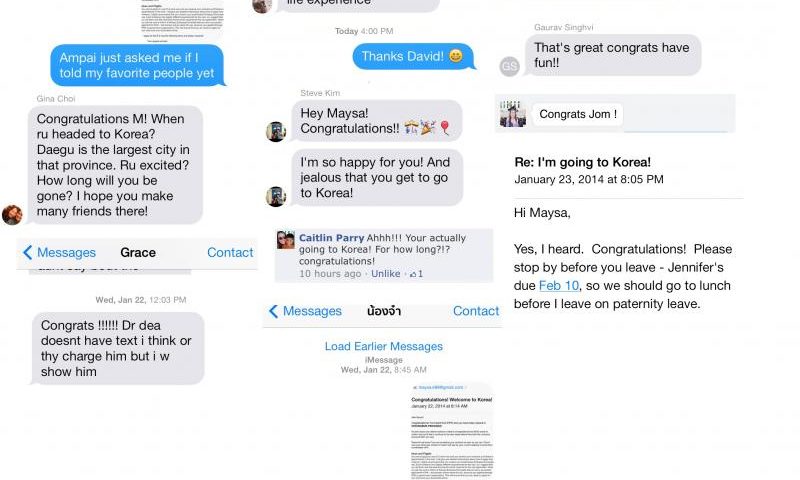 I’m going to Korea!