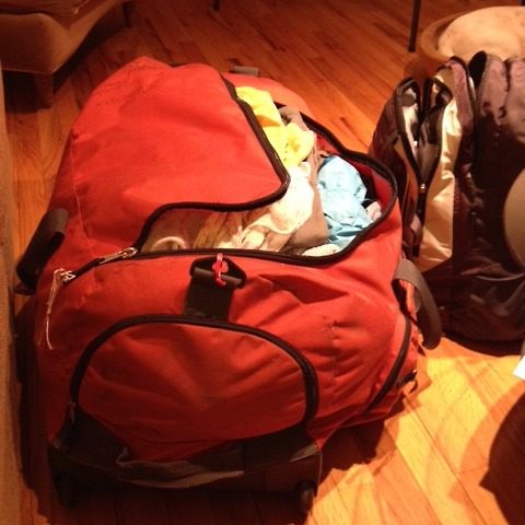 I somehow managed to shove my entire life into 1 suitcase and a…