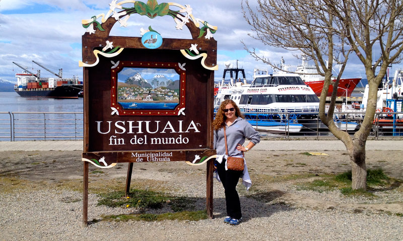 Kayla traveling solo in Argentina