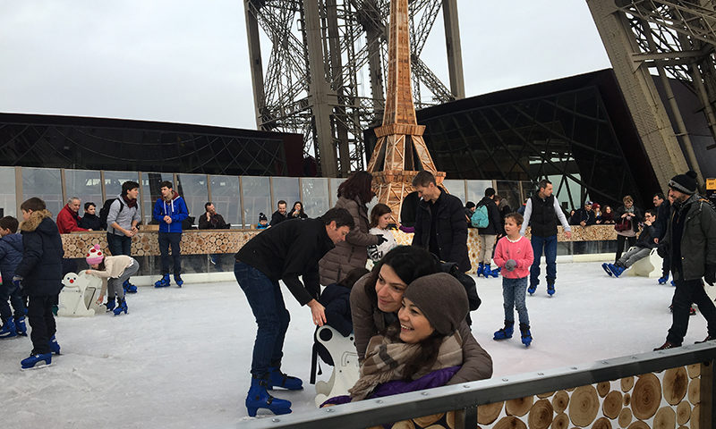 skating in paris