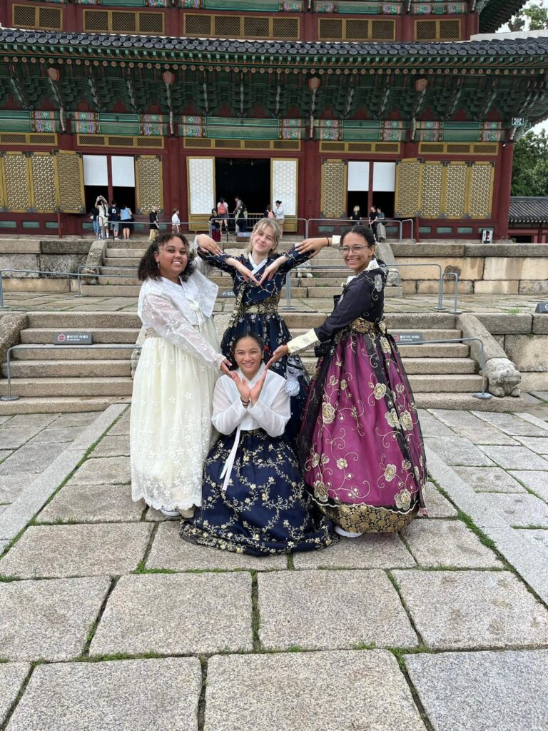 Participants on Language Camp South Korea